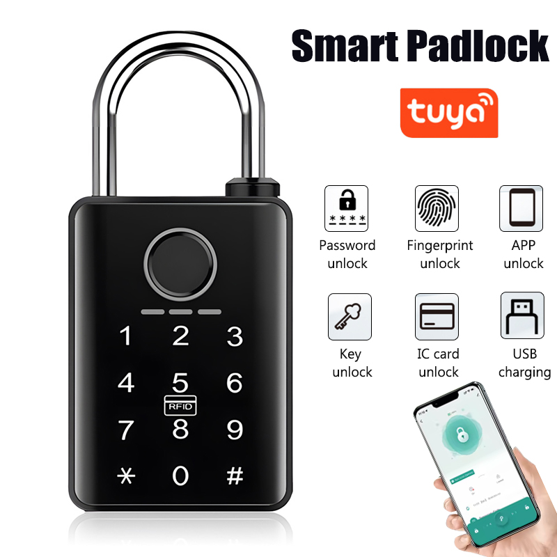 Smart Home Door Lock - Kunci Pintu Pintar Tuya Smart, Gembok