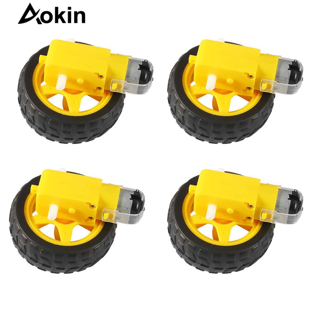 Smart Home Yellow - 4 Buah Motor Listrik DC +