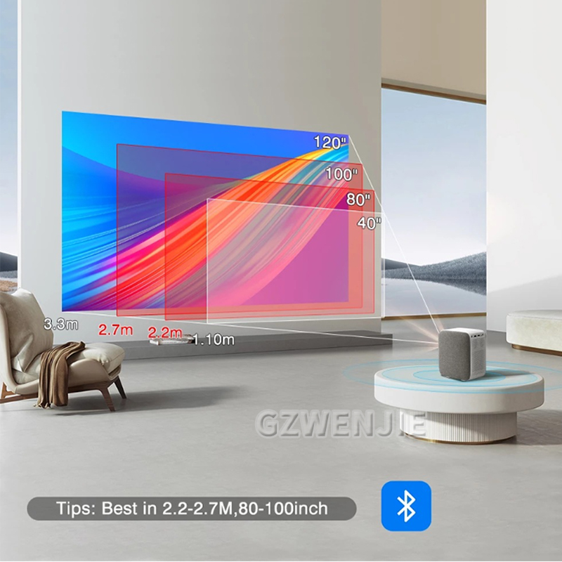 Smart Home Video - H6 Proyektor Mini LED 1080P Full