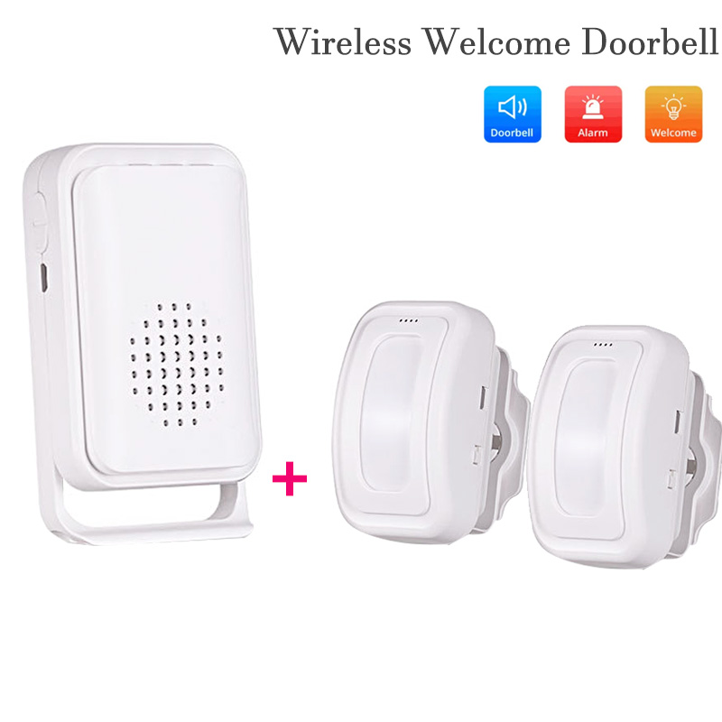 Wireless Door Sensor - Bel pintu Selamat Datang nirkabel, toko