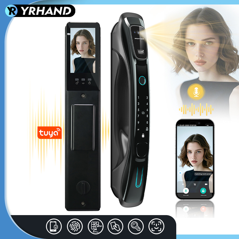Smart Home Door Lock - Kunci Pintar Pengenal Wajah 3D, Pengenal