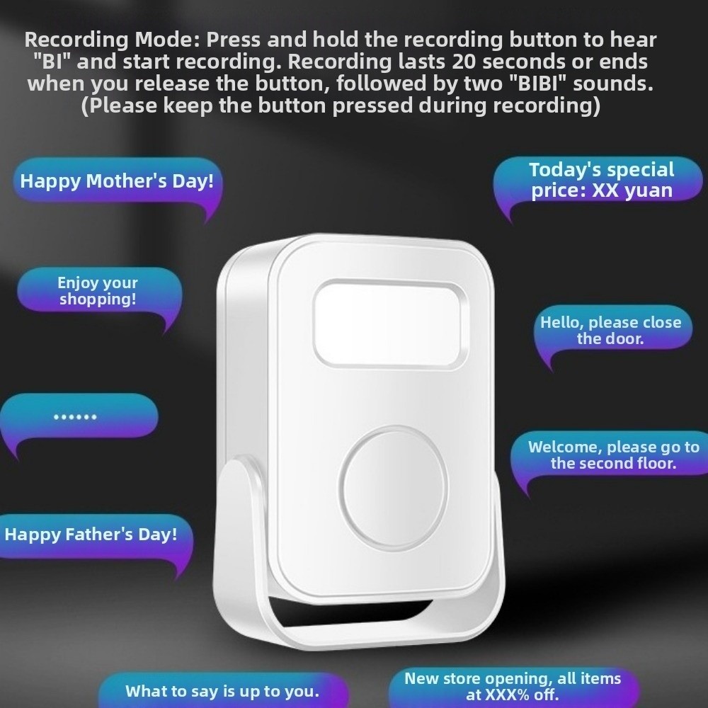 Sensor Inframerah, Bel Pintu P - Wireless Door Sensor ulasan dan harga
