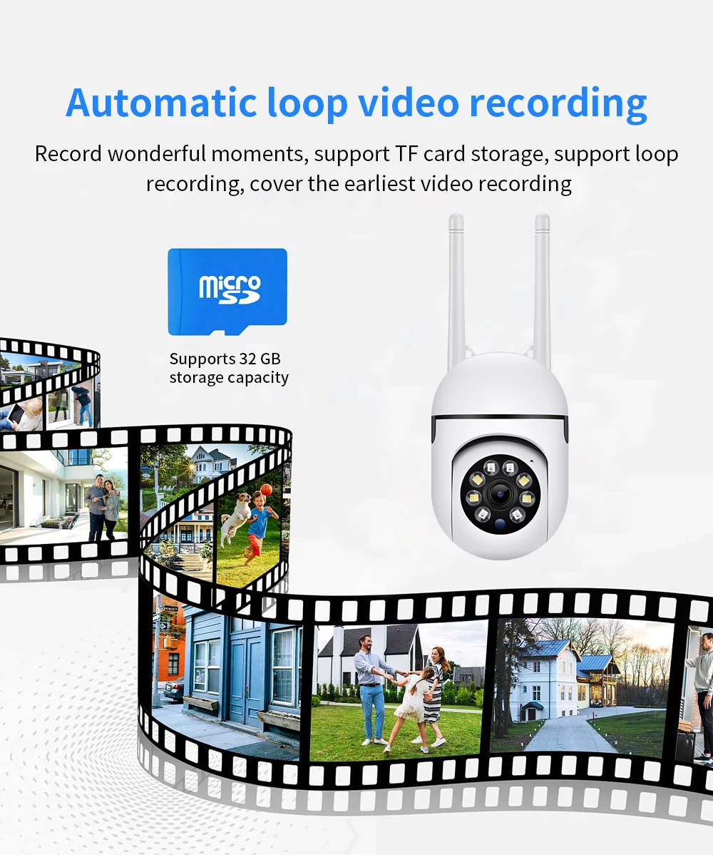 Kamera PTZ Pengawasan Keamanan - Smart Home Camera Ezviz ulasan dan harga